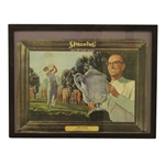 Jerry Barber Spalding 1961 PGA Champ Advertising Framed Piece