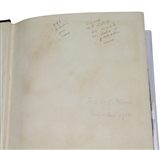 1910 'Golfing Curios and The Like' Signed by Author Harry B. Wood