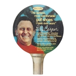 Oversized Billy Casper Sears Golf Shoes Point of Sale Advertising Sign/Paddle