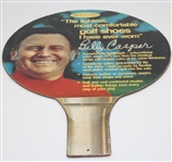 Oversized Billy Casper Sears Golf Shoes Point of Sale Advertising Sign/Paddle