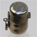 Circa 1900 Hawkes Sterling Thistle on Glass Bottle