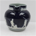 Copeland Spode Stoneware Pitcher- Golf Themed - R. Wayne Perkins Collection