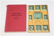 1935 Metropolitan Golf Association Year Book & 1950 Playfair Golf Annual - Robert Sommers Collection
