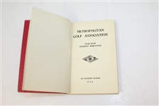 1935 Metropolitan Golf Association Year Book & 1950 Playfair Golf Annual - Robert Sommers Collection
