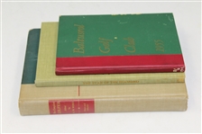 3 Books with Robert Sommers Book Plates - Baltusrol, Year of the Diamond, & The Complete Golfer - Robert Sommers Collection