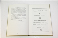 3 Books with Robert Sommers Book Plates - Baltusrol, Year of the Diamond, & The Complete Golfer - Robert Sommers Collection