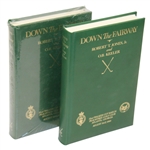 Two 'Down the Fairway' by Jones & Keeler Reprints from 1989 Walker Cup at Peachtree - Robert Sommers Collection