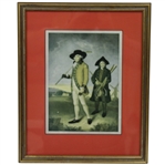 Blackheath Golfer's Framed Print with Facsimile Signature - Robert Sommers Collection