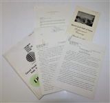 1974 World Golf Hall of Fame Enshrinement Silver Medals Set #3 - VP John Derr Collection