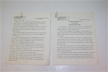 1974 World Golf Hall of Fame Enshrinement Silver Medals Set #3 - VP John Derr Collection