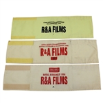 1995, 1996, & 1998 Open Championship R&A Films Arm Bands