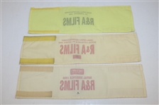1995, 1996, & 1998 Open Championship R&A Films Arm Bands