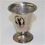 Wallace Bothers Silver Co. Serving Tray with Silver Plated Serving Cups