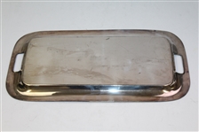 Wallace Bothers Silver Co. Serving Tray with Silver Plated Serving Cups