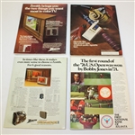 1973, 1974, 1975, & 1976 US Open Programs - Miller, Irwin, Graham, & Pate Winners