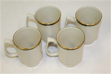 1992 Chick Evans WGA Logo Memorial Pro-Am Ceramic Teapot & Glasses Set
