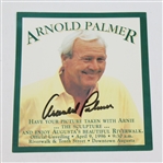 Arnold Palmer Signed Official Statue Unveiling Dedication Card JSA ALOA