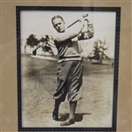 Bob Jones Signed Letter and Signed Photo - Seldom Seen Combo - Framed JSA ALOA
