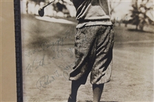 Bob Jones Signed Letter and Signed Photo - Seldom Seen Combo - Framed JSA ALOA