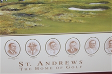 Bill Waugh St. Andrews Millennium Ltd Ed Print #1116 - Framed