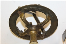 1925 Wellington-Stone Co. Original Cast Iron Parlor Putter with Club