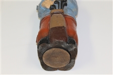 Classic Wooden Golfer Themed Wine/Bottle Holder