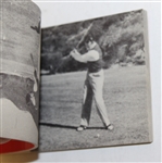 1955 Lloyd Mangrum 'How To Drive A Golf Ball' Movie Flip-It Book - Mangrum Family Letter