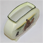 Early 1900's Royal Doulton Golf Vessel Is A Caddie Always Necessary?