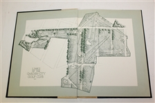 75th Anniversary 'The Garden City Golf Club' Book - Inscription & Personal Library Stamp