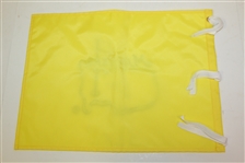 Arnold Palmer Signed Masters Undated Embroidered Flag JSA ALOA