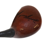 Sam Snead Signed Marty Irving Persimmon Driver JSA ALOA