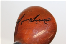 Sam Snead Signed Marty Irving Persimmon Driver JSA ALOA
