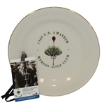1989 US Amateur at Merion Porcelain Plate with 2005 US Amateur Member Badge