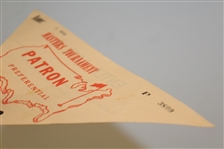 1970 Masters Tournament Preferential Patron Sticker Issued to John Derr #P3809