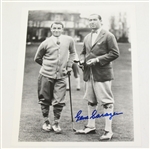 Walter Hagen & Gene Sarazen Photo Signed by Sarazen JSA ALOA