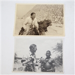 'Links of Life' Joe Kirkwood Signed by Author Barbara Fey with 4 Original Photos JSA ALOA