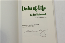 'Links of Life' Joe Kirkwood Signed by Author Barbara Fey with 4 Original Photos JSA ALOA