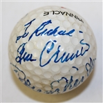 Jack Nicklaus, Ben Crenshaw, & Johnny Miller Signed Single Golf Ball JSA ALOA