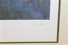 Arnold Palmer Signed Ltd Ed Bernie Fuchs Print #888/900 - Framed JSA ALOA