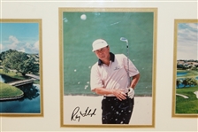 Ray Floyd Signed Photo - 1998 Doral Pepsi Pro-Am Display - Framed JSA ALOA