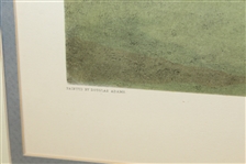 Douglas Adams The Putting Green Art Print - Framed