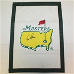Arnold Palmer Signed Undated Masters Garden Flag JSA ALOA