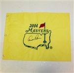 Arnold Palmer Signed 2004 Masters Embroidered Flag - Final Masters JSA ALOA