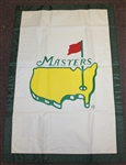 Jack Nicklaus & Gary Player Signed Undated Masters House Flag JSA ALOA