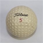 Jack Fleck's 3 PGA Tour Winning Final Putt Golf Balls - 1955 US Open Win Over Ben Hogan