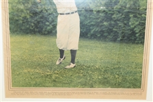 Bobby Jones Chicago Sunday Tribune 8/26/1928 Picture Section - Framed 