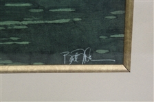 Arnold Palmer, Jack Nicklaus, Fuzzy Zoeller, and Chi Chi On the Green Print - Framed