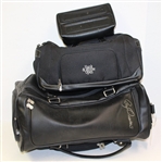 Roy Sievers Signed Hank & Moose Open Black Bag Set JSA ALOA