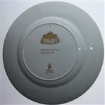 Augusta National Clubhouse Wedgwood Bone China Ltd Ed Plate #112 - Gifted To Bobby Jones' Son, Robert Tyre III