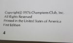 Club History of Champions Golf Club (1957/1976) Jack Burke & Jimmy Demaret Course